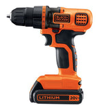 Black & Decker LDX120C 20-Volt MAX Lithium-Ion Cordless Drill/Driver