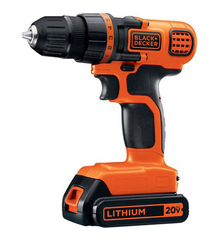 Black & Decker LDX120C 20-Volt MAX Lithium-Ion Cordless Drill/Driver